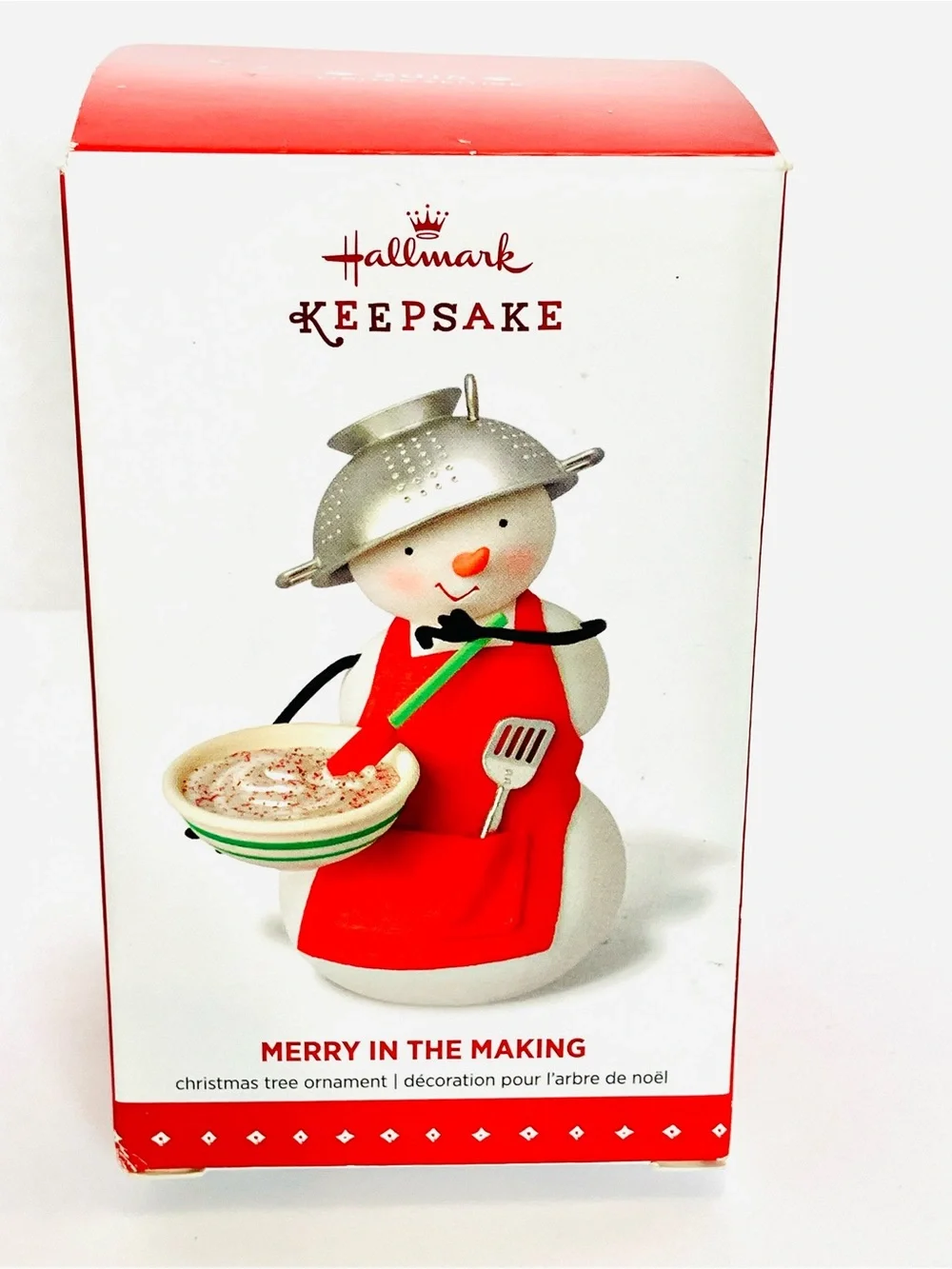 Hallmark 2015 Merry In The Making Snowman Ornament